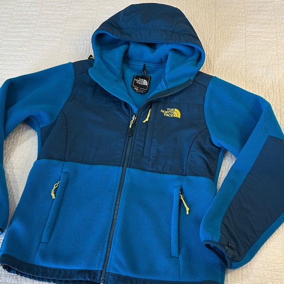 The North Face Jackets & Blazers - North Face Small Hooded Denali Fleece Jacket y2k rare hard to find color